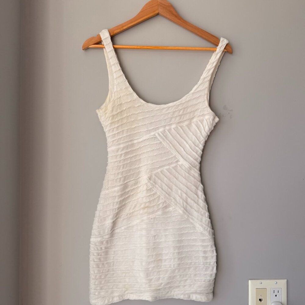 Ivory Sparkle & Fade Dress Xs